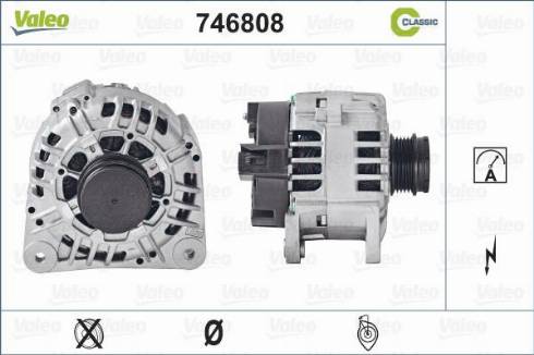 Valeo 746808 - Generator alexcarstop-ersatzteile.com