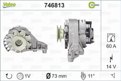 Valeo 746813 - Generator alexcarstop-ersatzteile.com