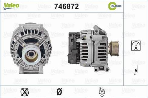 Valeo 746872 - Generator alexcarstop-ersatzteile.com