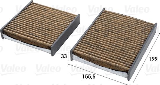 Valeo 701007 - Filter, Innenraumluft alexcarstop-ersatzteile.com