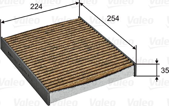 Valeo 701029 - Filter, Innenraumluft alexcarstop-ersatzteile.com