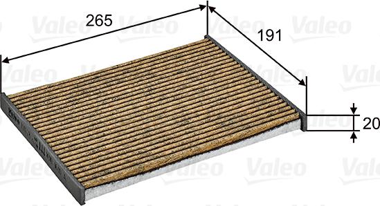 Valeo 701028 - Filter, Innenraumluft alexcarstop-ersatzteile.com