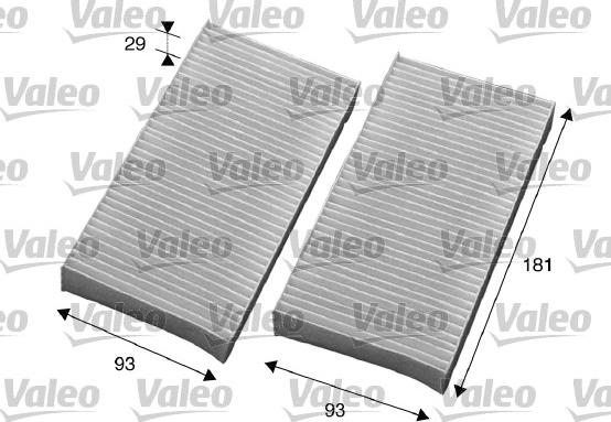 Valeo 715594 - Filter, Innenraumluft alexcarstop-ersatzteile.com