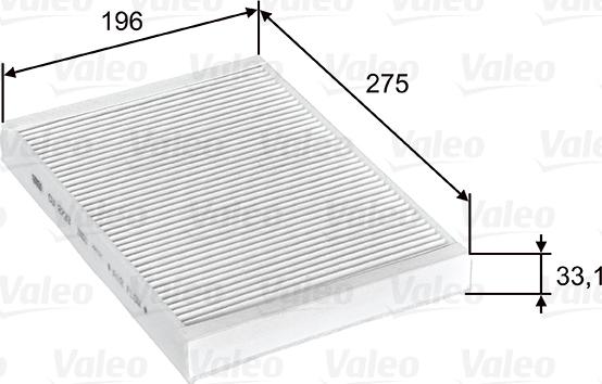 Valeo 715597 - Filter, Innenraumluft alexcarstop-ersatzteile.com