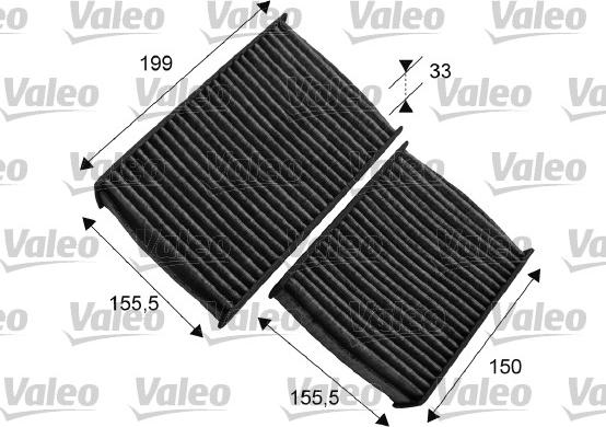 Valeo 715557 - Filter, Innenraumluft alexcarstop-ersatzteile.com