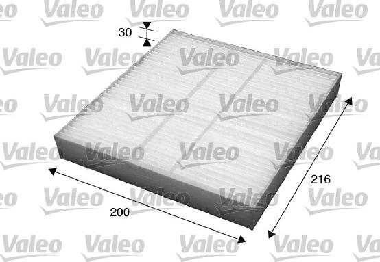 Valeo 715560 - Filter, Innenraumluft alexcarstop-ersatzteile.com