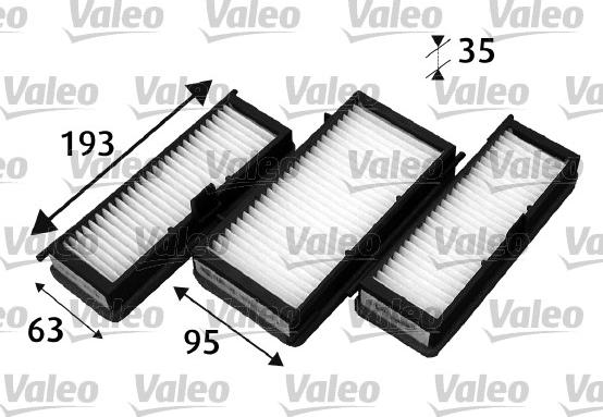 Valeo 715530 - Filter, Innenraumluft alexcarstop-ersatzteile.com