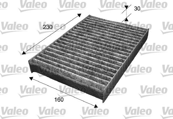 Valeo 715538 - Filter, Innenraumluft alexcarstop-ersatzteile.com