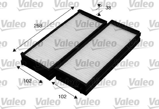 Valeo 715529 - Filter, Innenraumluft alexcarstop-ersatzteile.com