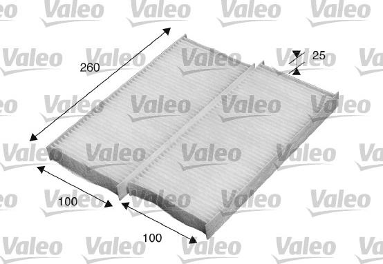 Valeo 715520 - Filter, Innenraumluft alexcarstop-ersatzteile.com