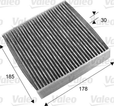 Valeo 715695 - Filter, Innenraumluft alexcarstop-ersatzteile.com