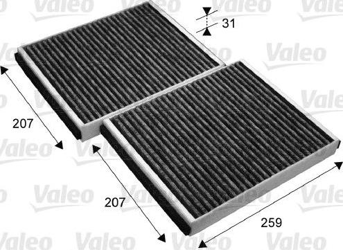 Valeo 715690 - Filter, Innenraumluft alexcarstop-ersatzteile.com