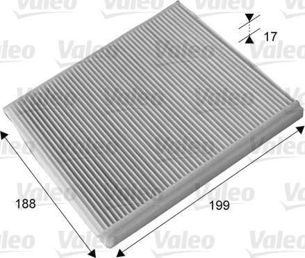 Valeo 715698 - Filter, Innenraumluft alexcarstop-ersatzteile.com