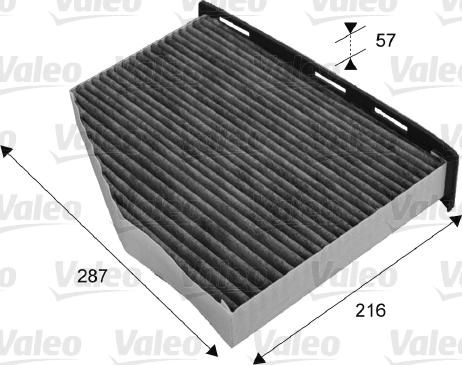 Valeo 715665 - Filter, Innenraumluft alexcarstop-ersatzteile.com