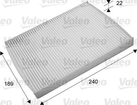 Valeo 715660 - Filter, Innenraumluft alexcarstop-ersatzteile.com