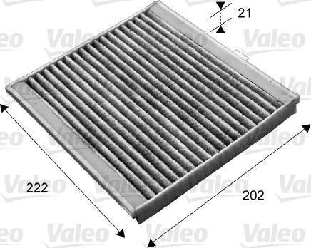 Valeo 715676 - Filter, Innenraumluft alexcarstop-ersatzteile.com