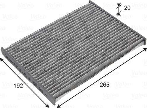 Valeo 715732 - Filter, Innenraumluft alexcarstop-ersatzteile.com