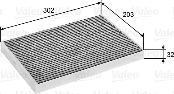 Valeo 716069 - Filter, Innenraumluft alexcarstop-ersatzteile.com