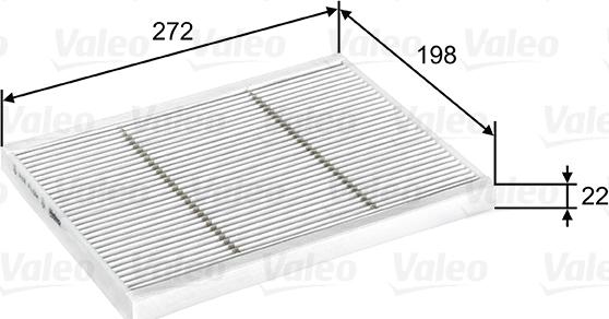 Valeo 716067 - Filter, Innenraumluft alexcarstop-ersatzteile.com