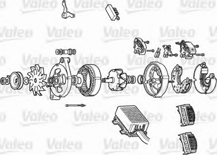 Valeo A 14 N 51 - Generator alexcarstop-ersatzteile.com