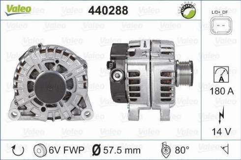 Valeo FG18S048 - Generator alexcarstop-ersatzteile.com