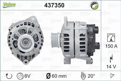 Valeo SG15S032 - Generator alexcarstop-ersatzteile.com