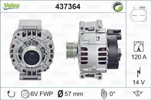 Valeo SG12B047 - Generator alexcarstop-ersatzteile.com