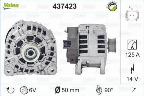 Valeo SG12B122 - Generator alexcarstop-ersatzteile.com