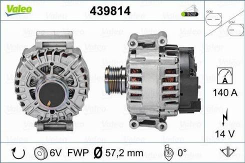 Valeo TG14C041 - Generator alexcarstop-ersatzteile.com