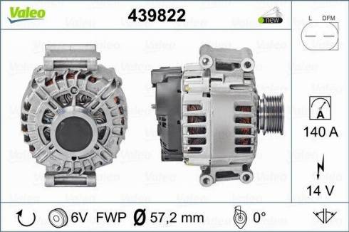 Valeo TG14C025 - Generator alexcarstop-ersatzteile.com