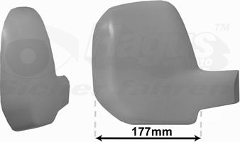 Van Wezel 0905844 - Abdeckung, Außenspiegel alexcarstop-ersatzteile.com