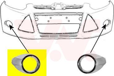 Van Wezel 1945598 - Blende, Stoßfänger alexcarstop-ersatzteile.com