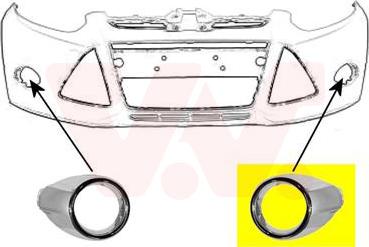 Van Wezel 1945597 - Blende, Stoßfänger alexcarstop-ersatzteile.com