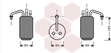 Van Wezel 1800D017 - Trockner, Klimaanlage alexcarstop-ersatzteile.com