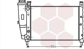 Van Wezel 17002122 - Kühler, Motorkühlung alexcarstop-ersatzteile.com