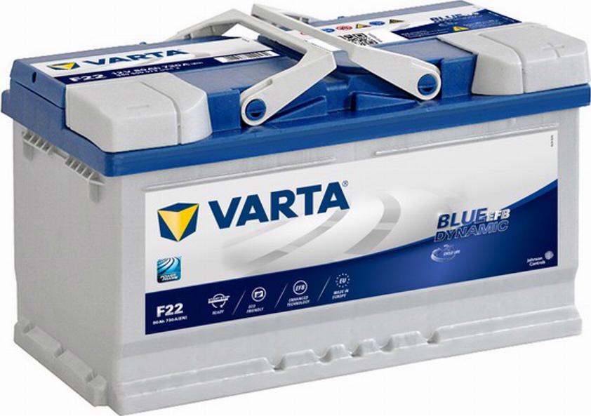 Varta 580500073 - Starterbatterie alexcarstop-ersatzteile.com