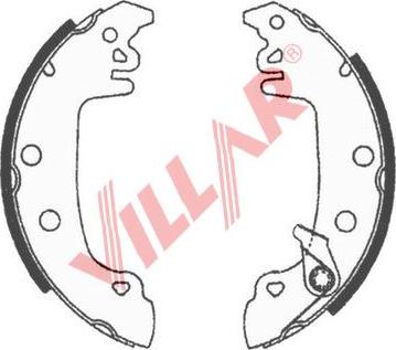 Villar 629.0519 - Bremsbackensatz alexcarstop-ersatzteile.com