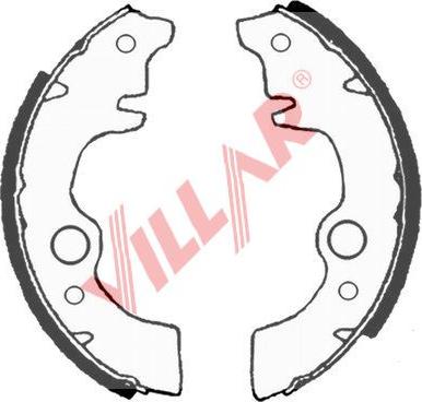 Villar 629.0571 - Bremsbackensatz alexcarstop-ersatzteile.com