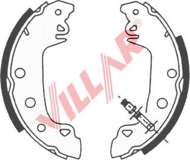 Villar 629.0650 - Bremsbackensatz alexcarstop-ersatzteile.com