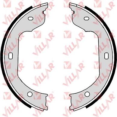 Villar 629.0202 - Bremsbackensatz, Feststellbremse alexcarstop-ersatzteile.com