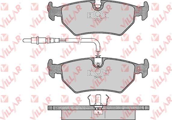 Villar 626.0497 - Bremsbelagsatz, Scheibenbremse alexcarstop-ersatzteile.com