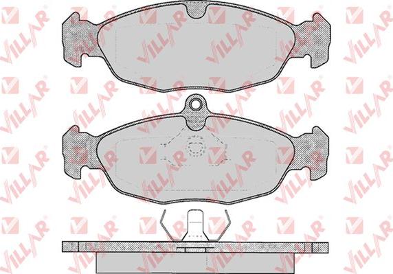 Villar 626.0599 - Bremsbelagsatz, Scheibenbremse alexcarstop-ersatzteile.com