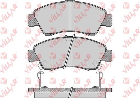 Villar 626.0558 - Bremsbelagsatz, Scheibenbremse alexcarstop-ersatzteile.com