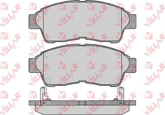 Villar 626.0561 - Bremsbelagsatz, Scheibenbremse alexcarstop-ersatzteile.com