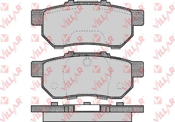 Villar 626.0505 - Bremsbelagsatz, Scheibenbremse alexcarstop-ersatzteile.com