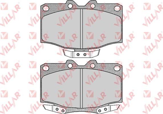 Villar 626.0515 - Bremsbelagsatz, Scheibenbremse alexcarstop-ersatzteile.com