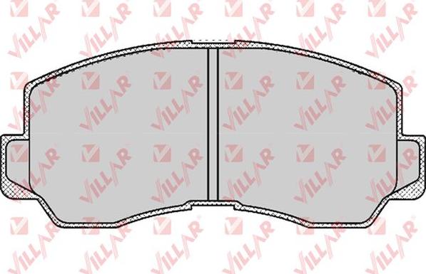 Villar 626.0532 - Bremsbelagsatz, Scheibenbremse alexcarstop-ersatzteile.com