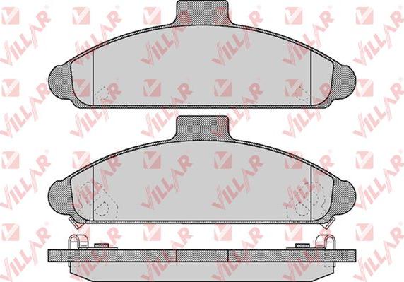 Villar 626.0579 - Bremsbelagsatz, Scheibenbremse alexcarstop-ersatzteile.com