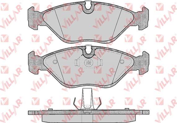 Villar 626.0656 - Bremsbelagsatz, Scheibenbremse alexcarstop-ersatzteile.com