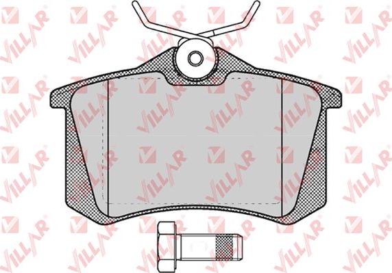 Villar 626.0634 - Bremsbelagsatz, Scheibenbremse alexcarstop-ersatzteile.com